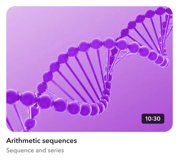 Arithmetic sequences