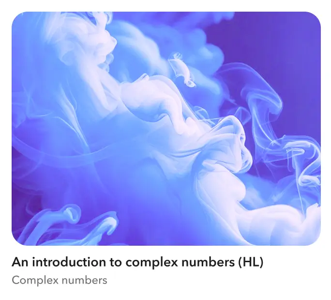 Complex numbers