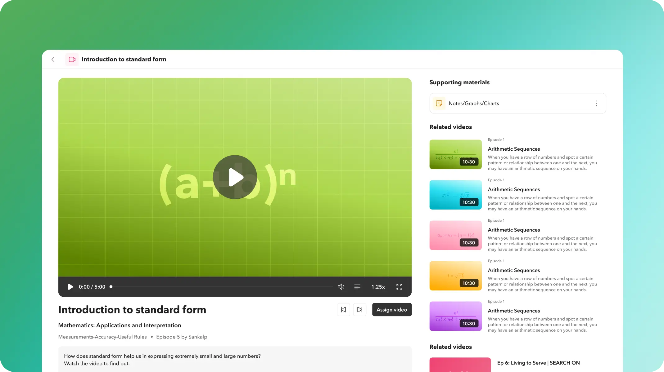 Videos that hold students’ attention