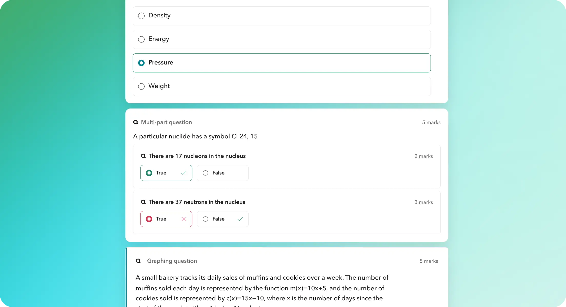 GrowHall exam-style questions preview