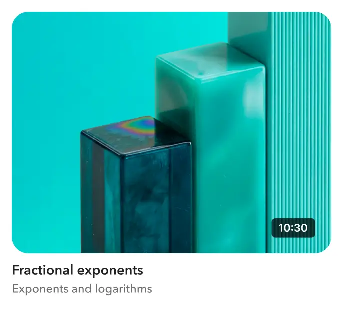 Fractional exponents